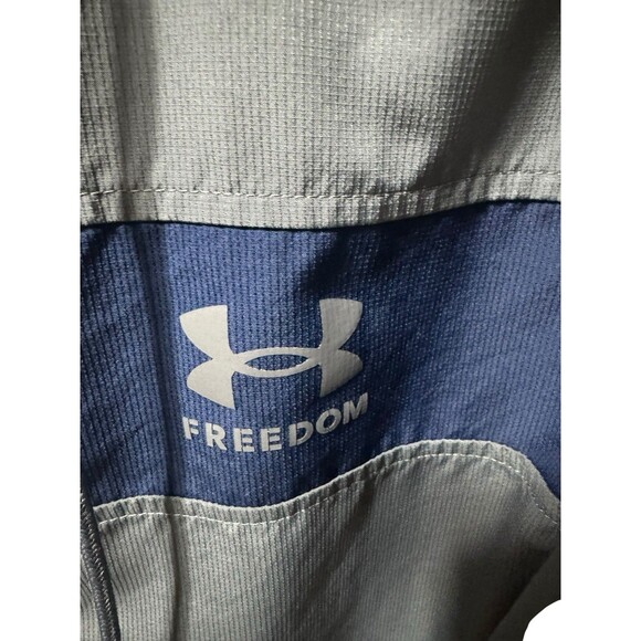 Underarmour Men’s S Full Zip Lightweight Jacket With Flag Detail On Sleeve - Picture 5 of 8